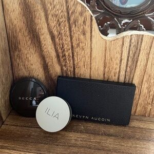 Bundle: Becca Moonstone highlighter, Kevyn Aucoin Neo Powder, Ilia Powder
